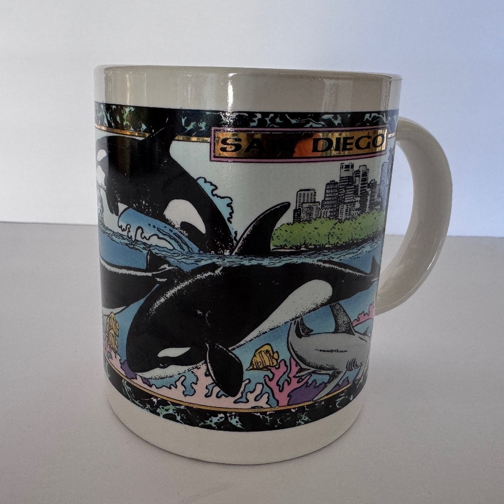 Vintage Sea World San Diego Coffee/Tea Mug